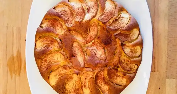 bizcocho de manzana sin gluten